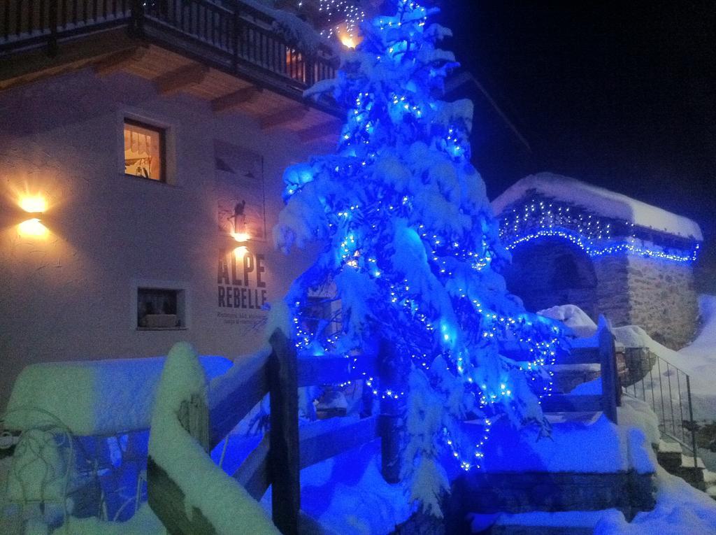 Alpe Rebelle Bed & Breakfast Bionaz Eksteriør bilde